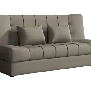 Expressleverans Sonia Bäddsoffa 194x90x88 cm LED-belysning Brun - Möbler