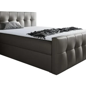 Utförsäljning Norrbacksjö Kontinentalsäng 200x200 cm Grå - Möbler