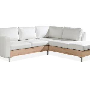 Outlet Truro 8-sits Soffa Höger Vit - Möbler