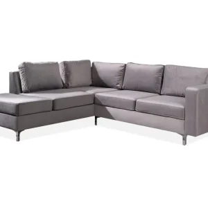 Sänkt pris Truro 8-sits Soffa Vänster Silver - Möbler
