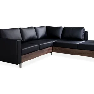 Populär Truro 8-sits Soffa Höger Svart - Möbler