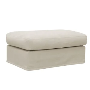 Rea Scandinavian Choice Valencia Fotpall med avtagbar och tvättbar klädsel Beige - Möbler