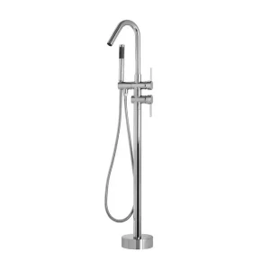 Populär Victoria Badkarsblandare 21 cm Silver - Hus & renovering