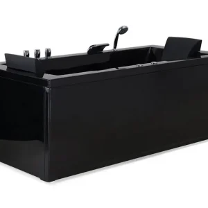 Varadero Bubbelbadkar 183 cm Svart - Hus & renovering Lägg i varukorgen