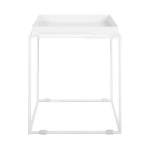 Sa|on Sidobord 40 cm Vit - Möbler Lägg i varukorgen
