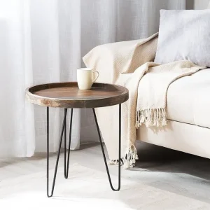 Nyhet Bondiss Soffbord 45 cm Brun - Möbler