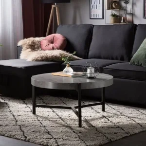 Bonita Soffbord 75 cm Grå - Möbler Sänkt pris