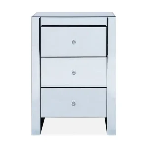Sista chansen Lorris Sängbord 30 cm Silver - Möbler
