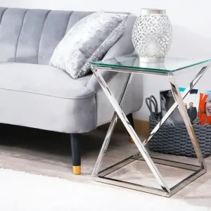 Beverly Sidobord 40 cm Silver - Möbler Endast denna vecka