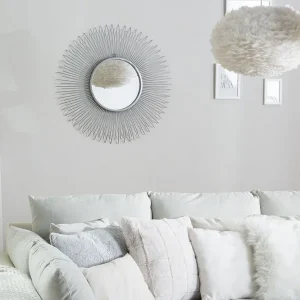 Cilly Spegel 80 cm Silver - Inredning Kampanj