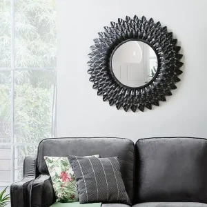 Säker betalning Larrau Spegel 70 cm Silver - Inredning