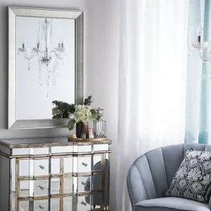 Bubry Spegel 61 cm Silver - Inredning Trygg betalning