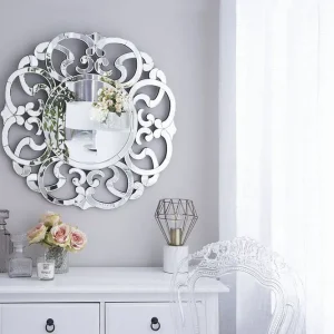 Mornai| Spegel 70 cm Silver - Inredning Lågt pris