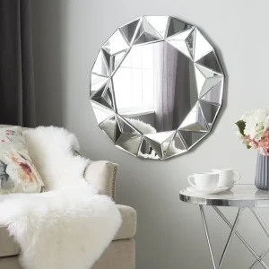 Habay Spegel 70 cm Silver - Inredning Populär