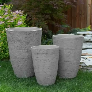 Endast denna vecka Camia Kruka 51 cm Grå - Trädgård & spabad