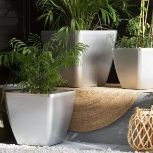 Astras Blomkruka 48 cm Silver - Trädgård & spabad Bästa pris