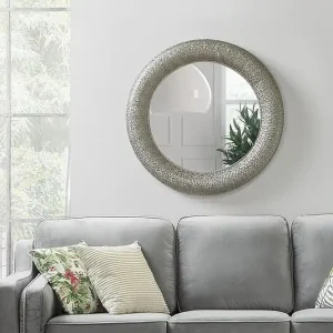Channay Spegel 80 cm Silver - Inredning Bästa pris
