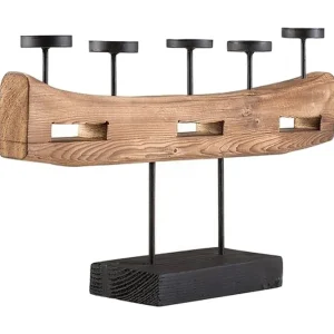 Guatemala Ljusstake 36 cm Trä/Natur - Inredning Utförsäljning