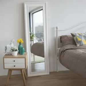 Begränsat erbjudande Lunel Spegel 51 cm Vit - Inredning