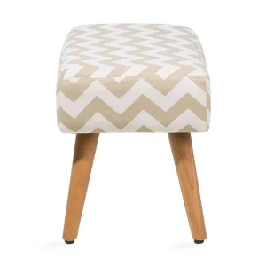 Trygg betalning Takoma Fotpall 30|50 cm Brun - Möbler