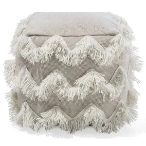 Snabb frakt Nashik Sittpuff 45 cm Beige - Möbler