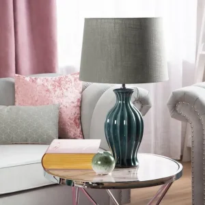 Samina Bordslampa 35 cm Grön - Belysning & el Extra rabatt