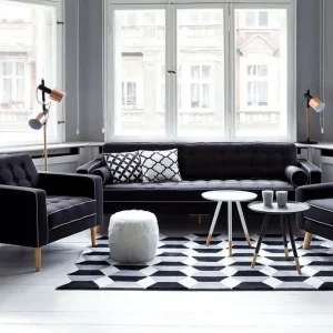 Owens Golvlampa 130 cm Svart - Belysning & el Endast idag