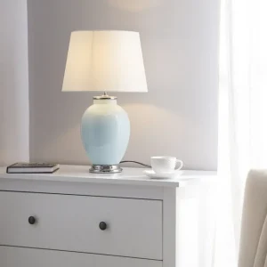 Premium Brenta Bordslampa 34 cm Blå - Belysning & el