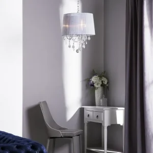 Beställ nu Evans Taklampa 40 cm Vit - Belysning & el
