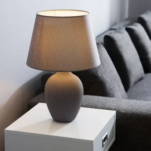 Sista chansen Fergus Bordslampa 33 cm Grå - Belysning & el