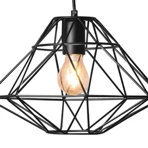 Guam Taklampa 31 cm Svart - Belysning & el Fri frakt