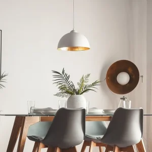 Sänkt pris Cetina Taklampa 40 cm Vit - Belysning & el