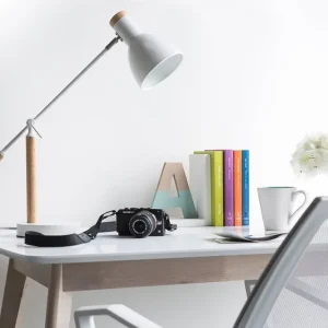 Trygg betalning Peckos Bordslampa 15 cm Vit - Belysning & el