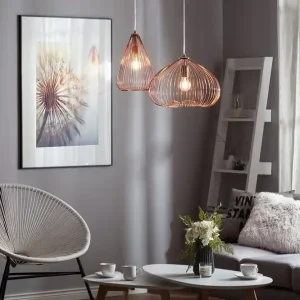 Tordino Taklampa 38 cm Koppar - Belysning & el Premium