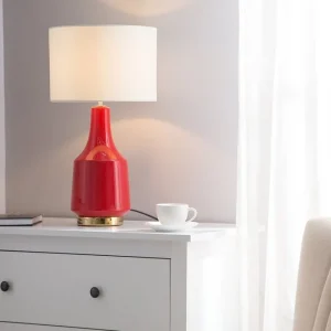 Triversa Bordslampa 32 cm Röd - Belysning & el Billig