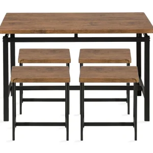 Outlet Arlington Matgrupp 75 cm Svart - Möbler