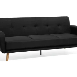 Florli Bäddsoffa 214 cm Svart - Möbler Endast denna vecka