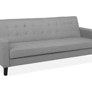 Trygg betalning Vehkoo Bäddsoffa 200 cm Grå - Möbler