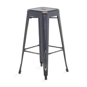 Snabb frakt Cabrillo Barstol 36 cm Svart - Möbler