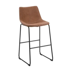Expressleverans Franks Barstol 46 cm Brun - Möbler