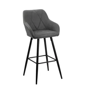 Säker betalning Darien Barstol 41 cm Grå - Möbler
