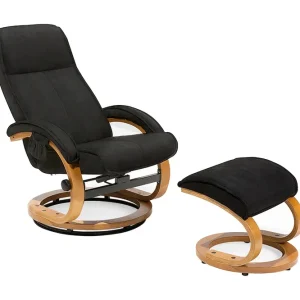 Hero Recliner med fotpall Svart - Möbler Endast idag