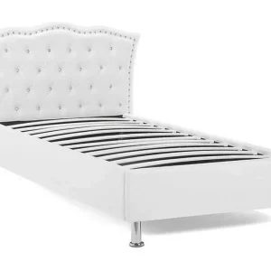 Begränsat erbjudande Bedly Metz Sängram 90x200 cm Vit - Möbler