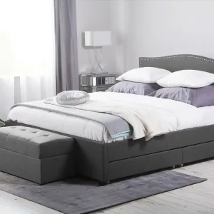 Kampanj Bedly Montpellier Dubbelsäng 180|200 cm Grå - Möbler