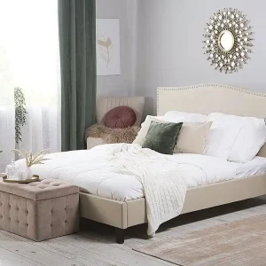 Bedly Montpellier Dubbelsäng 160 200 cm Beige - Möbler Beställ idag