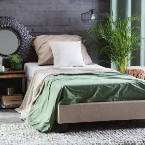 Bedly Roanne Sängram 90x200 cm Beige - Möbler Premium