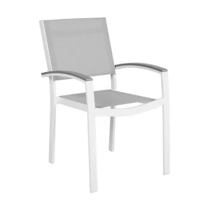 Pereta Trädgårdsstol 4 St 50 cm Vit - Utemöbler Bästa pris