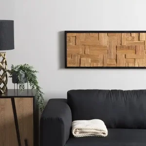 Toluca Väggdekoration Trä 100 cm Trä/Natur - Inredning Begränsat antal