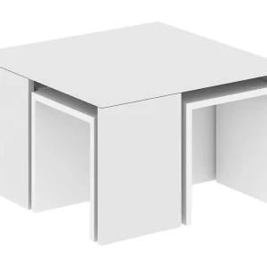 Handla nu Elegancia Satsbord 60 cm 4 Bord Vit - Möbler
