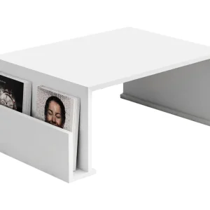 Nedsatt pris Elegancia Soffbord 95 cm med Tidningsförvaring Vit - Möbler